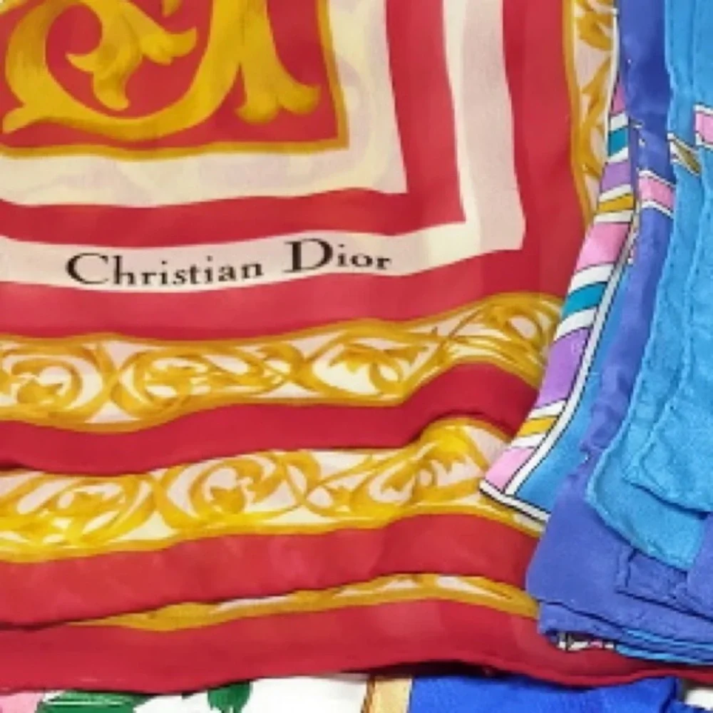 Stunning Christian Dior Vintage scarf‎ silk
